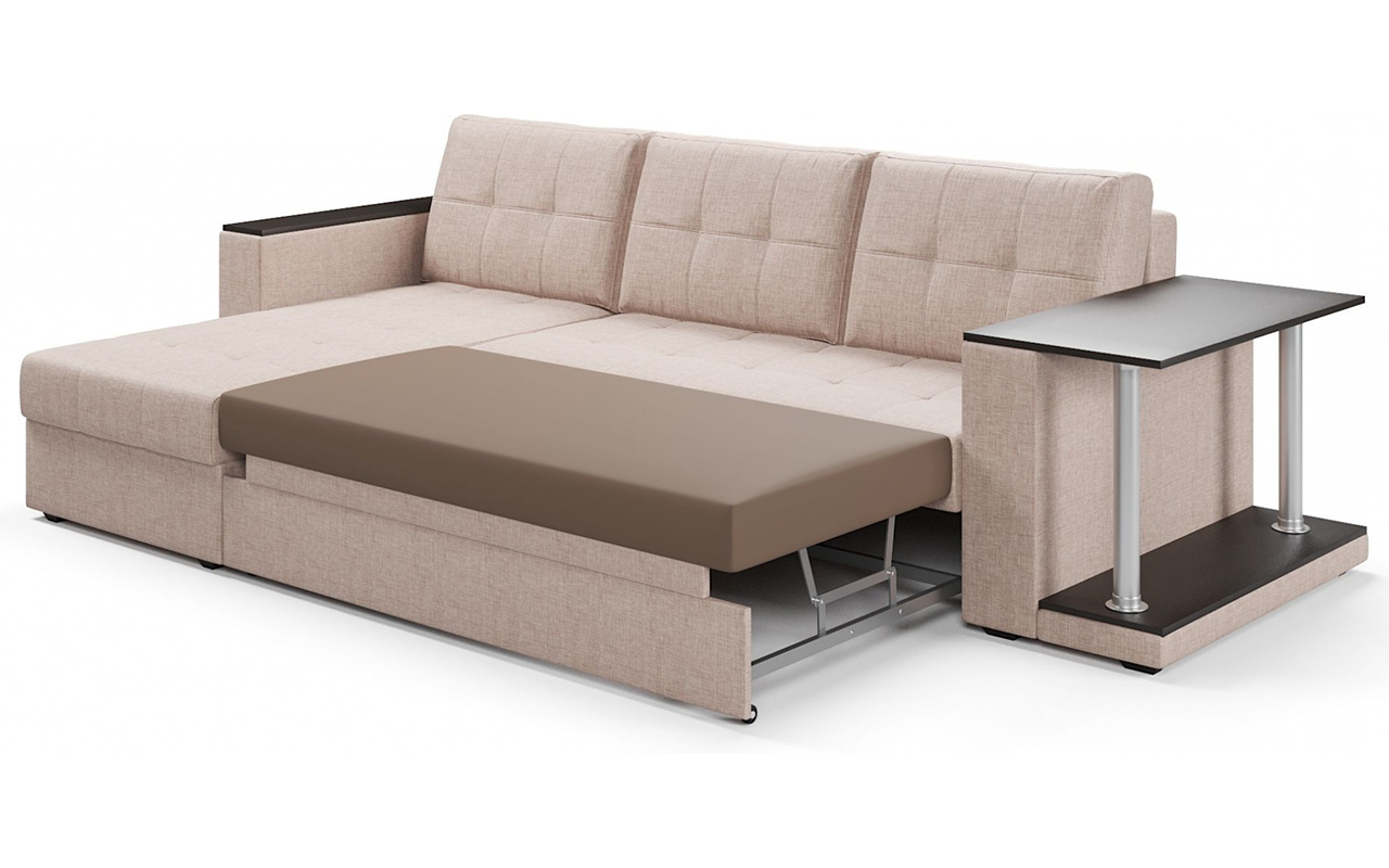 Gupan Диван-кровать угловой со столом Атланта 1 Классик фото 8