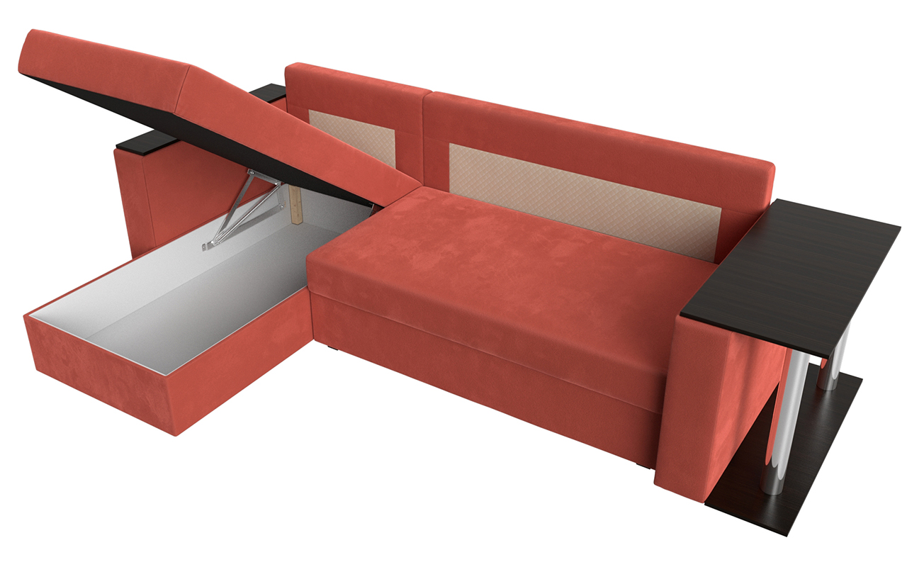 Liga Атланта угловой со столом фото 31