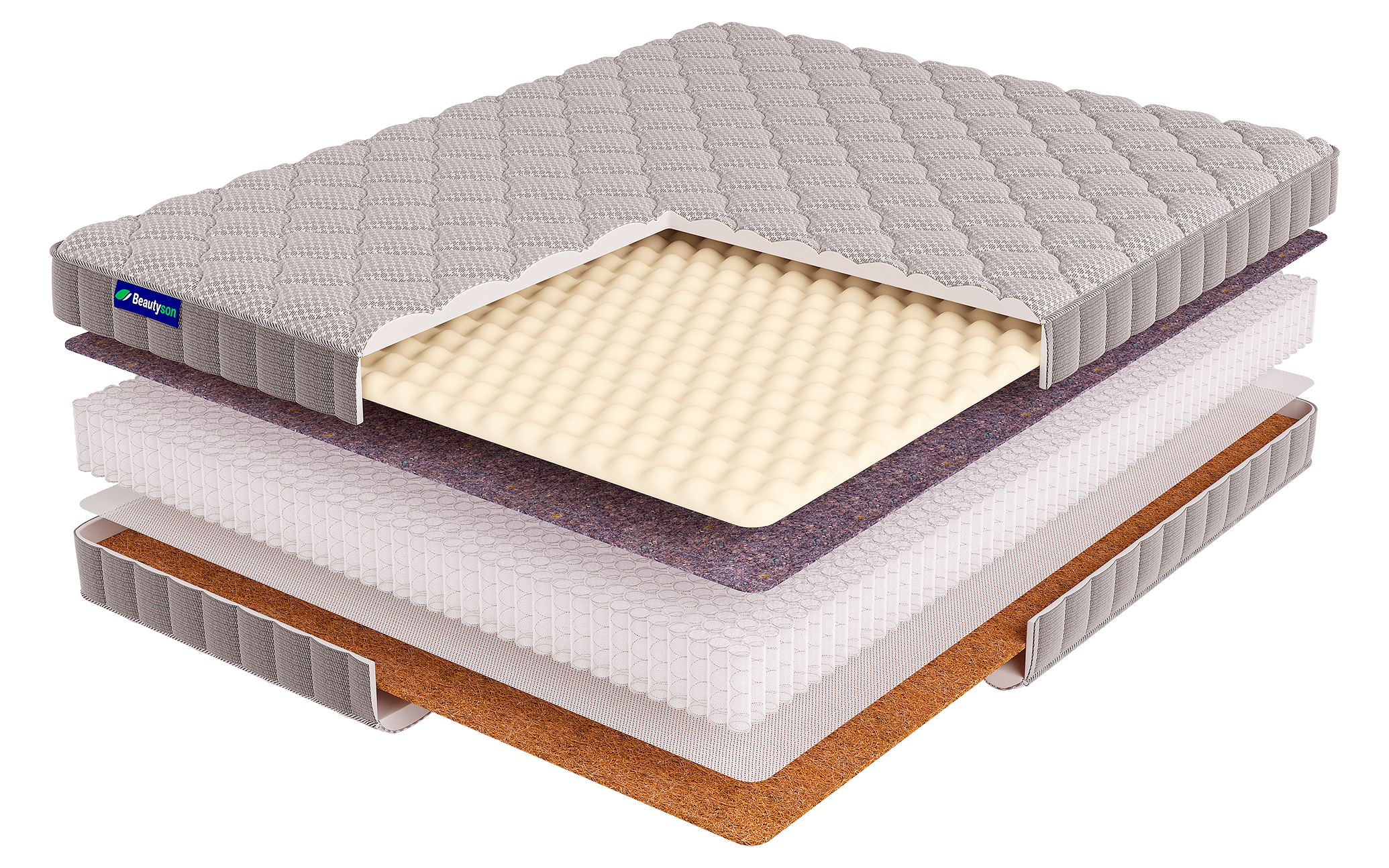матрас Beautyson Roll Spring Massage Cocos S1200 1 Beautyson Roll Spring Massage Cocos S1200