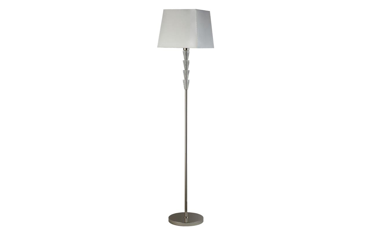 фото: Торшер Crystal Lux Marsela PT1 Nickel